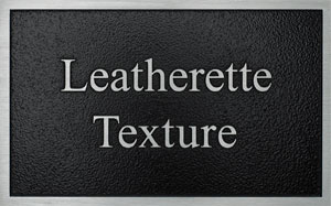 Leatherette Texture Gemini Plaques