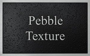 Pebble Texture Gemini Plaques