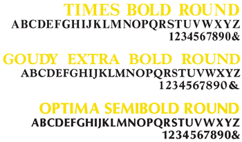 Standard Serif Styles