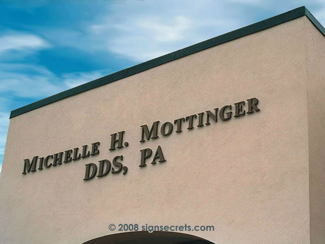 Injection Molded Letters 0714