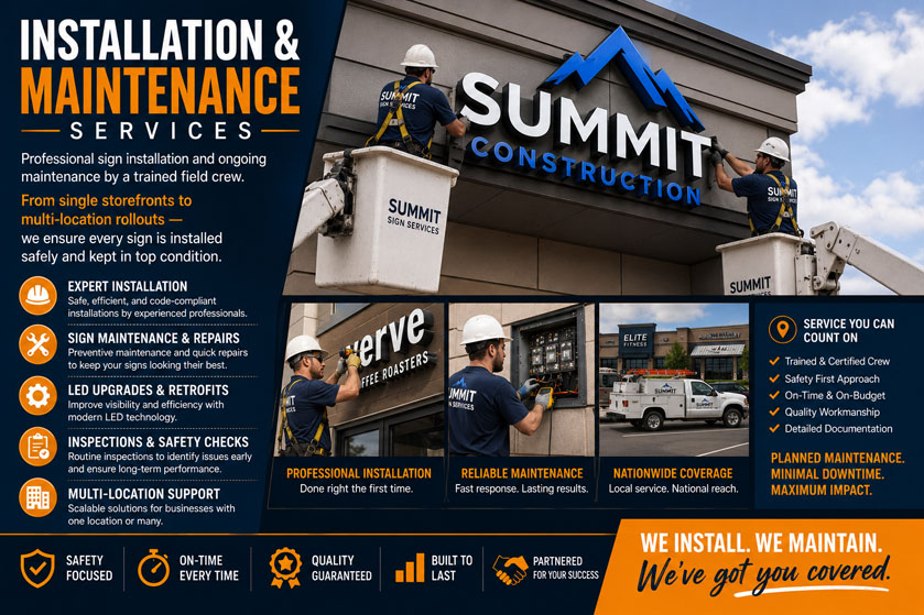 Sign Installation