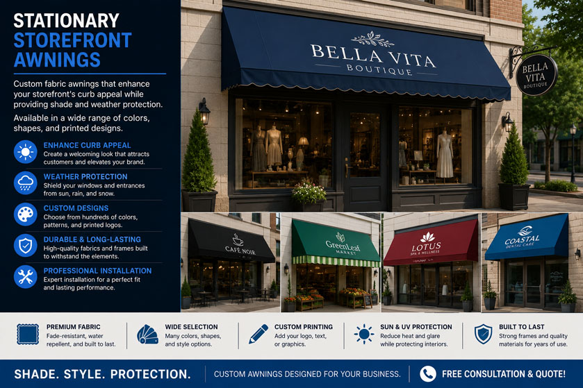 Commercial Awnings & Canopies